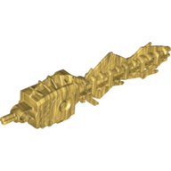 Lego zbraň laserová svítící, zlatá (4294871)